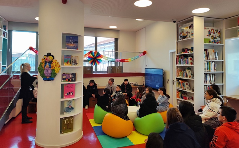Βιβλιοθήκη Καλαμπάκας:  Πραγματοποιήθηκε η επίσκεψη της Ε’ Τάξης του 2ου Δημοτικού Σχολείου  Καλαμπάκας