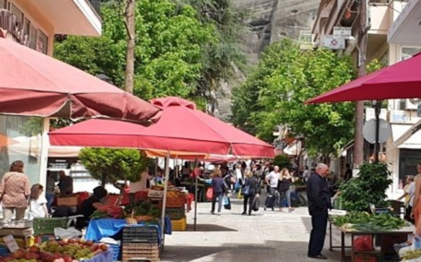 Μέχρι της 11:00 θα λειτουργήσει η λαϊκή αγορά Καλαμπάκας την Παρασκευή 28/2