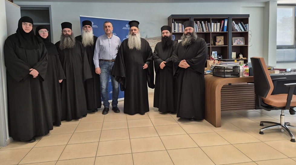 Συνάντηση του Σεβ. Μητροπολίτου Σταγών και Μετεώρων κ. Θεοκλήτου με τον Περιεφερειάρχη Θεσσαλίας και τον Δήμαρχο Μετεώρων