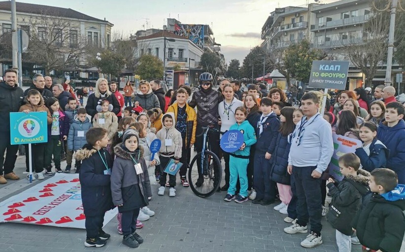 “Ελπίδα” με “Χρυσή Κορδέλα” από τα Τρίκαλα, για να  νικήσουμε τον παιδικό - εφηβικό καρκίνο