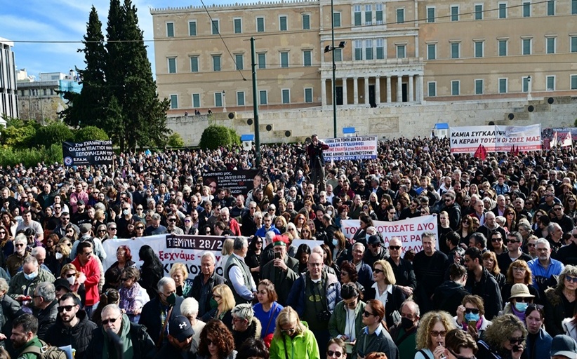 Ο Πρόεδρος της ΓΣΕΕ Γ. Παναγόπουλος για την παλλαϊκή  κινητοποίηση για τα Τέμπη