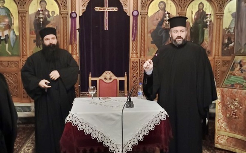 Ομιλία του Καθηγουμένου της Ιεράς Μονής Αγίου Νικολάου Αναπαυσά Μετεώρων π. Θεοφάνη Κάσσου...