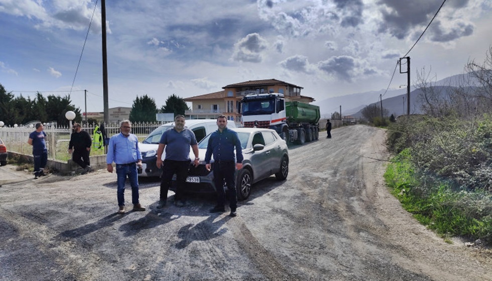 Δήμος Μετεώρων: Εργασίες ασφαλτόστρωσης δρόμων στην Καλαμπάκα...