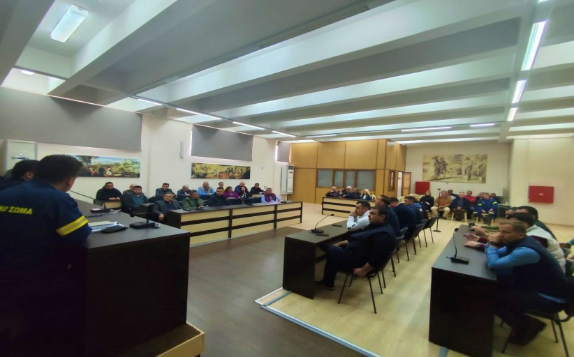 Σύσκεψη Δημάρχου Μετεώρων Λευτέρη Αβραμόπουλου με Προέδρους και Συμβούλους Τοπικών Κοινοτήτων