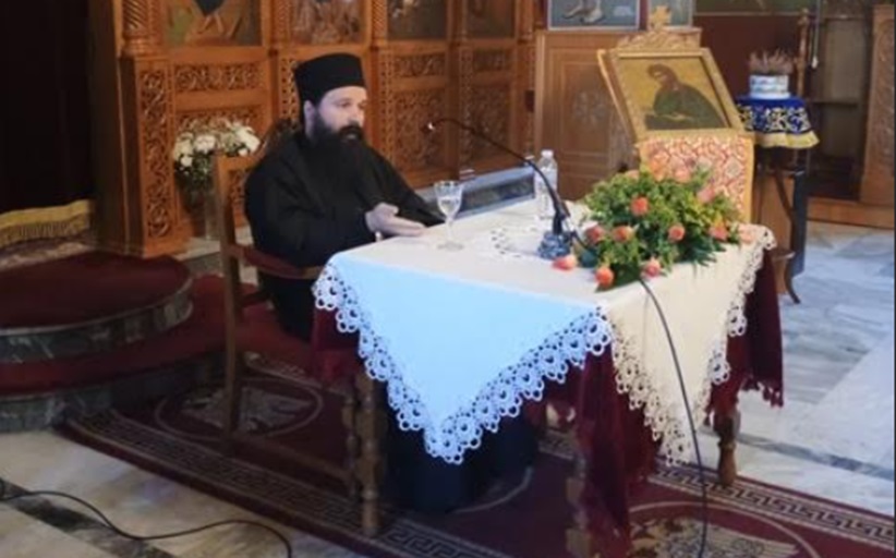 Ομιλία του Καθηγουμένου π. Θεοφάνη Κάσσου  στην ενορία της Διάβας...