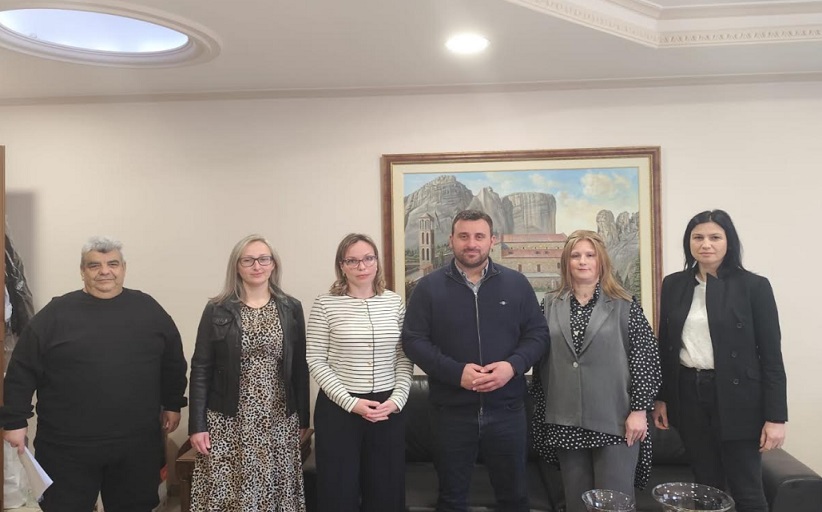 Ορκωμοσία νέων δημοτικών υπαλλήλων από τον Δήμαρχο Μετεώρων Λευτέρη  Αβραμόπουλο
