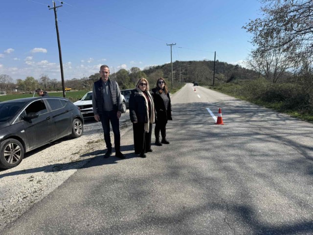 Εργασίες διαγράμμισης στο οδικό δίκτυο του ν. Τρικάλων...