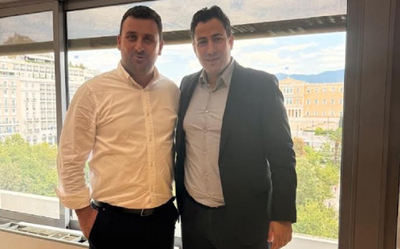 Συνάντηση Αβραμόπουλου με τον Γραμματέα κ. Βασίλη Σιαδήμα στην Αθήνα - Στο προσκήνιο το νέο δίκτυο ύδρευσης Καλαμπάκας