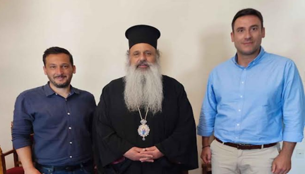 Συνάντηση του Αντιδημάρχου Τουρισμού κ. Φώτη Καραθανάση με τον Σεβασμιότατο Μητροπολίτη Σταγών και Μετεώρων κ. Θεόκλητο