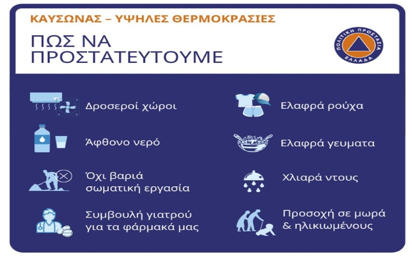 Δήμος Μετεώρων: Ανοιχτές τρεις κλιματιζόμενες αίθουσες για τον καύσωνα,  αύριο Παρασκευή 27/6