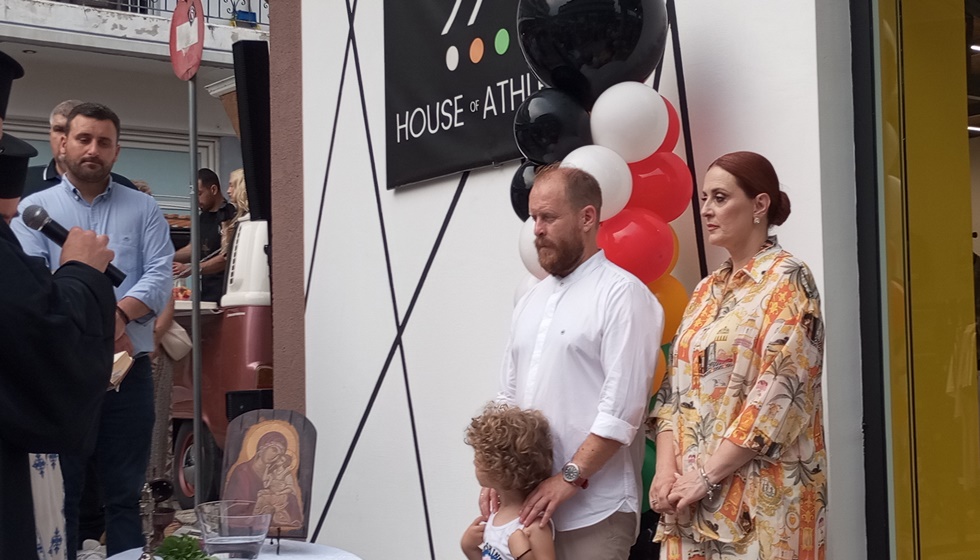 Λαμπερό και ξεχωριστό το Grand Opening για το κατάστημα Αθλητικών ειδών  «House of Athletics»...