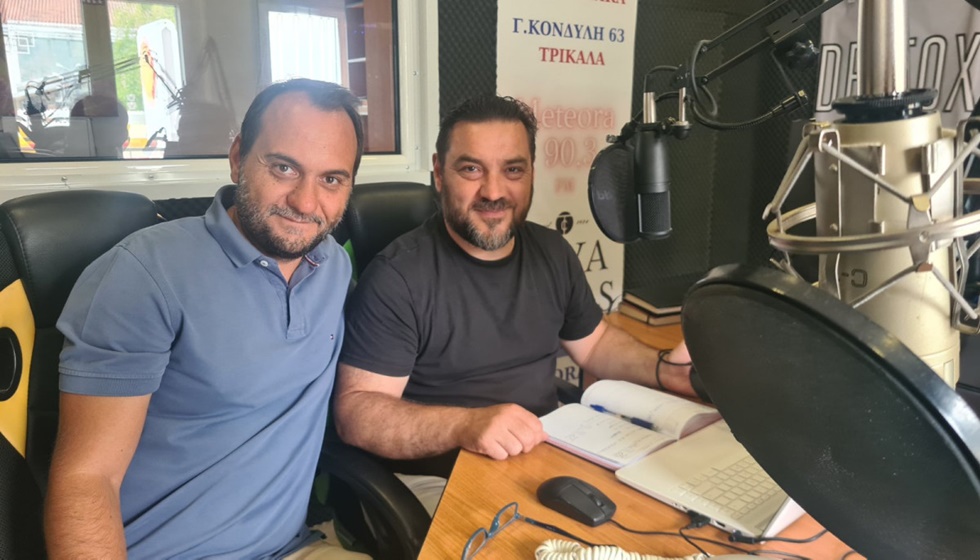 Συνέντευξη του Αντιδημάρχου Αθλητισμού και Παιδείας Κ. Παπάντου στον Meteorafm 90,3: «Ο Δήμος στηρίζει τον Αθλητισμό και την Παιδεία με διοργανώσεις και παρεμβάσεις στις σχολικές υποδομές