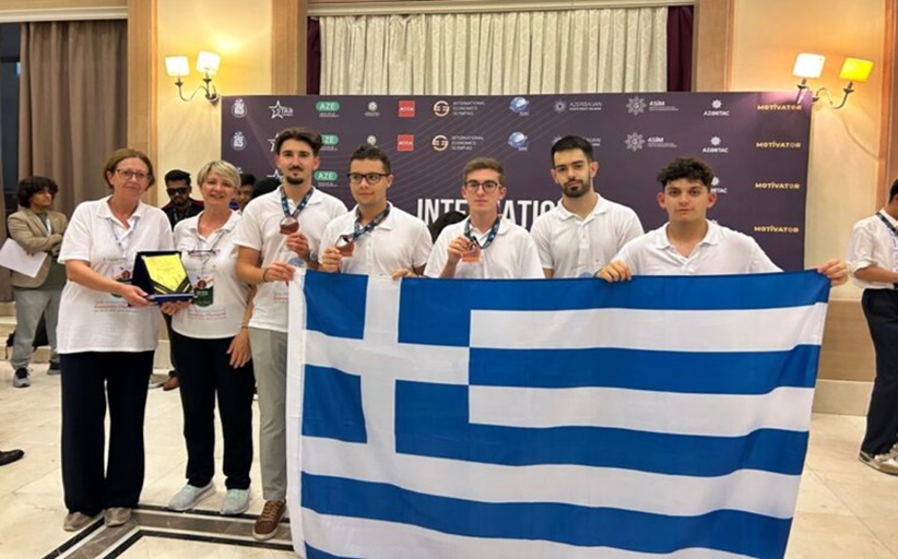 Ο Τρικαλινός Αθ. Καραγεώργος στην τριάδα - 3 χάλκινα μετάλλια για την Ελλάδα στην 8η Διεθνή Ολυμπιάδα Οικονομικών 2025 στο Αζερμπαϊτζάν