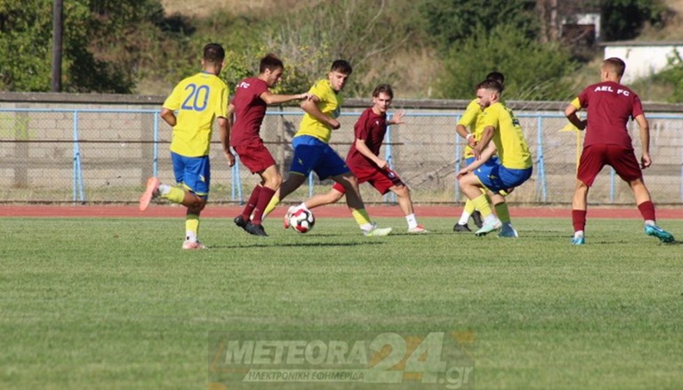 Θετικό το πρώτο φιλικό τεστ του ΑΣ Μετέωρα με την ΑΕ Λάρισας Κ17  - 2-1 το σκορ...