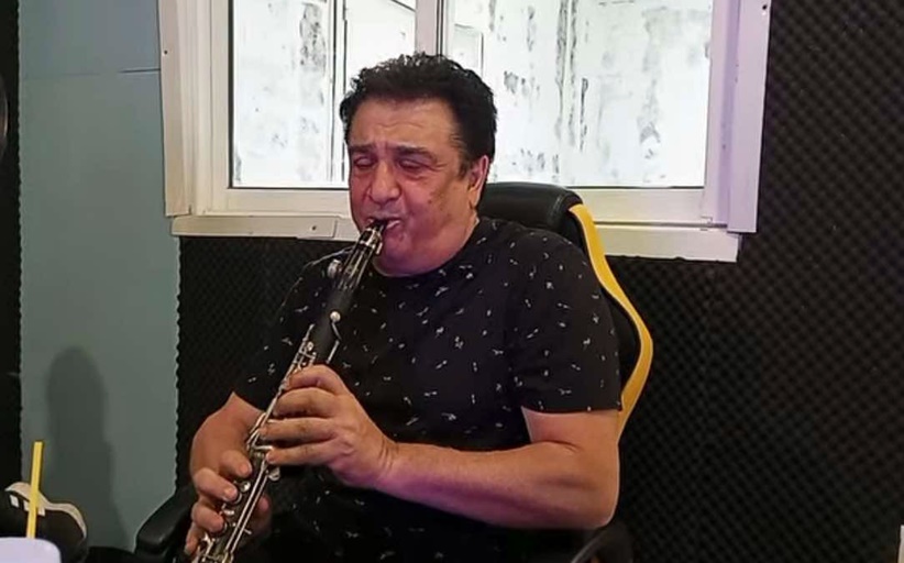 Στα στούντιο του Meteorafm 90,3 o  Άρχοντας του δημοτικού τραγουδιού, Δόκιμος Χαραλάμπους...