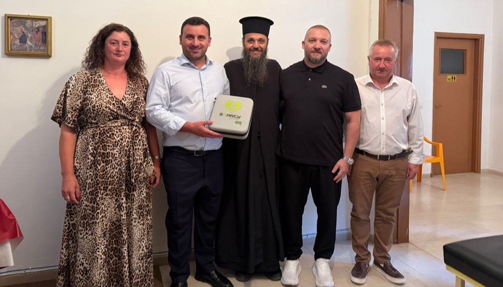 Τοποθέτηση Απινιδωτή στο Μαλακάσι από τον Δήμο Μετεώρων...