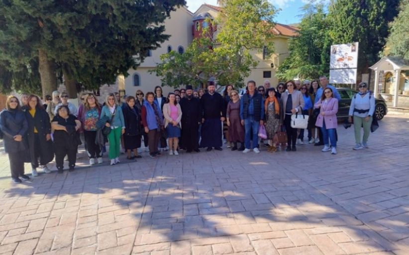 Προσκυνηματική εκδρομή της ενορίας Διάβας στην Εύβοια...