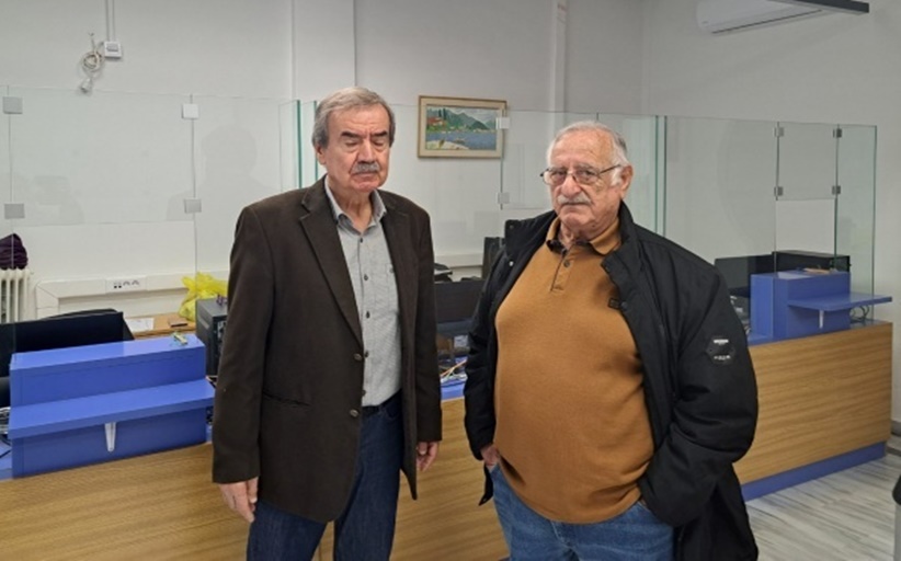 Ευχαριστήριο του αν. Προϊσταμένου ΚΕΠ Δήμου Μετεώρων κ. Νικολάου  Δημάση