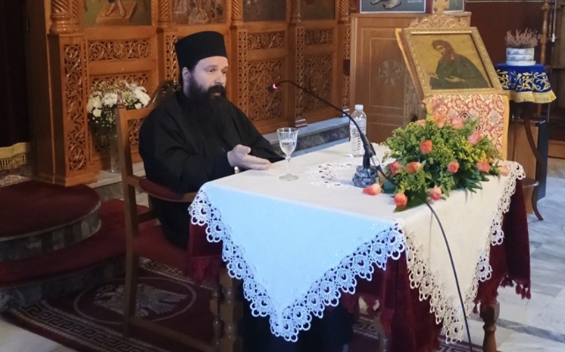 Ομιλία του Καθηγουμένου π. Θεοφάνη Κάσσου στην ενορία της Διάβας