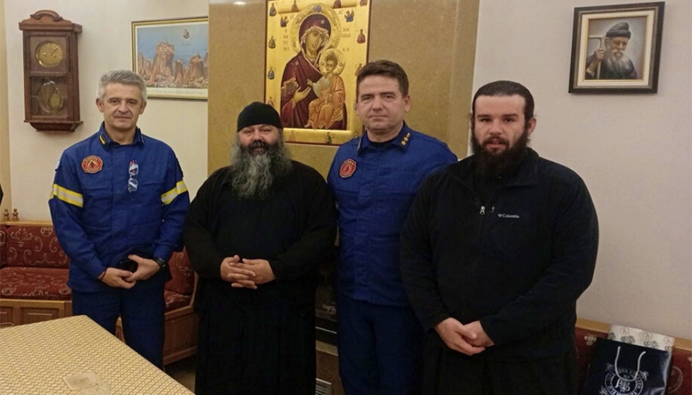 Ο Υποστράτηγος του Πυροσβεστικού Σώματος, Παναγιώτης Κυπριωτέλλης, στην Π.Υ. Καλαμπάκας και στα Μετέωρα...