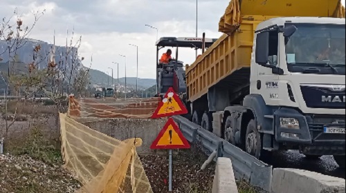 Ασφαλτοστρώθηκε η γέφυρα της Διάβας - Πλησιάζει η ώρα παράδοσης στην κυκλοφορία... (Εικόνες)