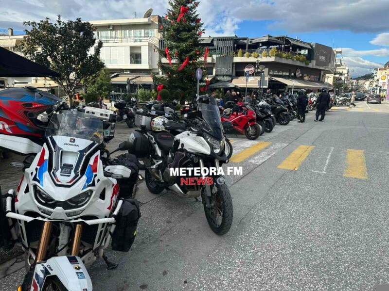 Γέμισε με μηχανές η Καλαμπάκα στο πλαίσιο της 3ης Χειμερινής ΕΛΜΟΤΟ...