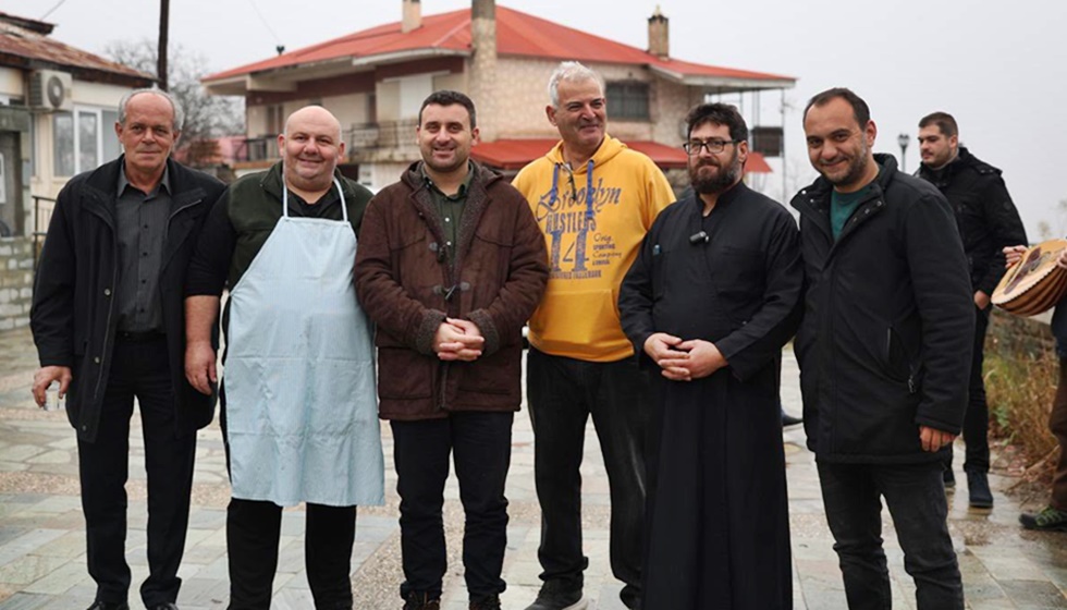 Τα χωριά του Δήμου Μετεώρων επισκέφθηκε για τις ευχές ο Δήμαρχος Μετεώρων κ. Λ. Αβραμόπουλος