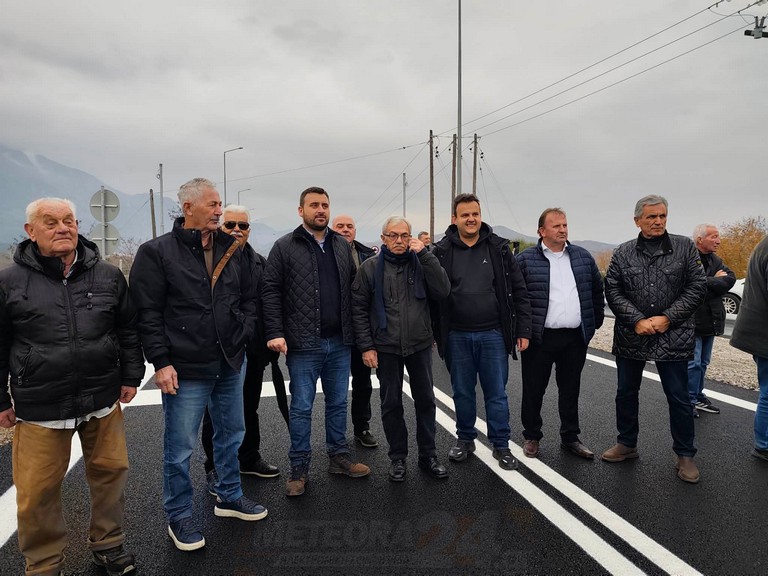 Εικόνες από την παράδοση της γέφυρας της Διάβας στην κυκλοφορία...