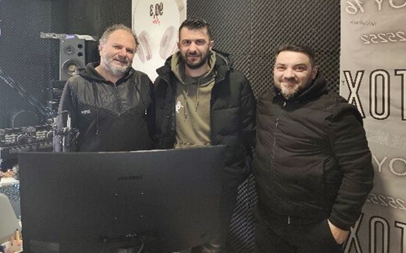 Στον Meteorafm 90,3 o Πρόεδρος του Συλλόγου του Αγίου Δημητρίου , Βασίλης Ντόβας