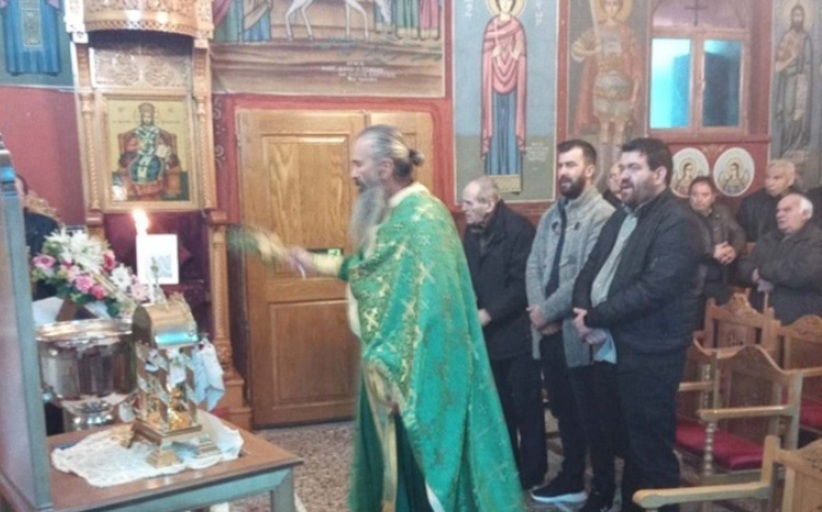 Λαμπρός ο εορτασμός των Θεοφανείων στον Άγιο Δημήτριο Καλαμπάκας