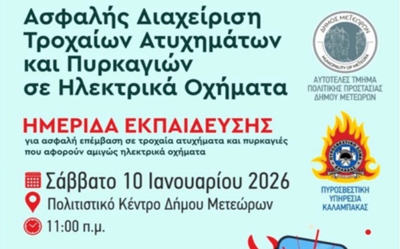 Ασφαλή Διαχείριση Τροχαίων Ατυχημάτων και Πυρκαγιών σε ηλεκτρικά αυτοκίνητα...