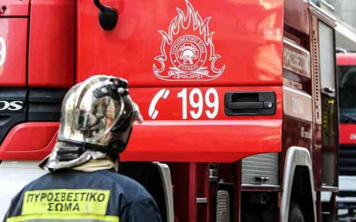 Φωτιά πριν από λιγο στα Αμπέλια του Δήμου Μετεώρων...