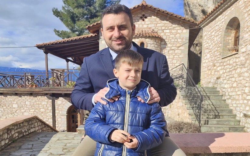 Στη Θεόπετρα ο Δήμαρχος Μετεώρων, Λευτέρης Αβραμόπουλος