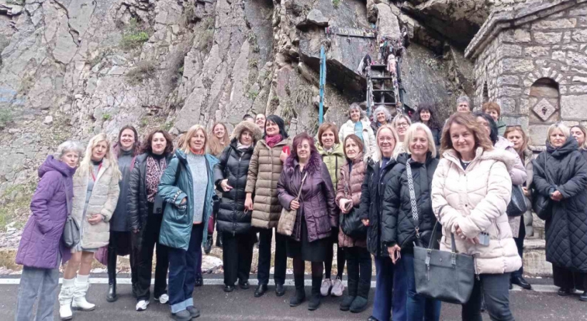 Στην Παναγιά Προυσιώτισσα η γυμναστική ομάδα ενηλίκων «ΜΕ ΑΓΑΠΗ» του Σ.Κ.Α. ΜΕετεώρων