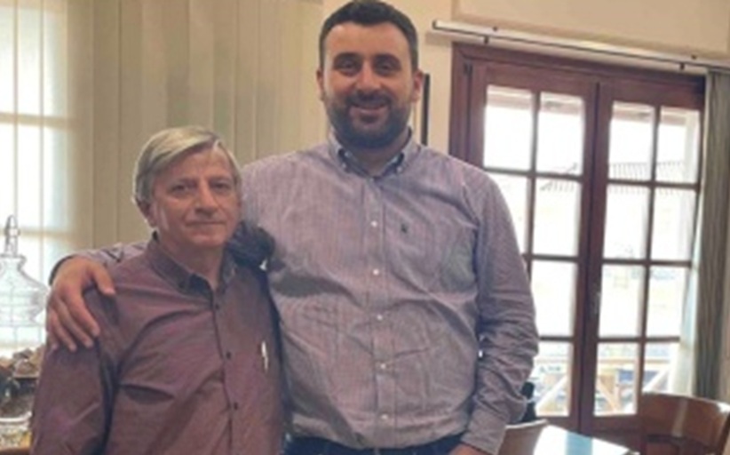 Ευχαριστήριο Προέδρου Φλαμπουρεσίου κ. Ηλία Χριστάνα προς Δήμαρχο Μετεώρων κ. Λευτέρη Αβραμόπουλο