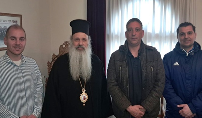 Με τον Σεβασμιότατο Μητροπολίτη Σταγών και Μετεώρων συναντήθηκε ο Επικεφαλής της Ενωτικής Πρωτοβουλίας Αντώνης Γραββάνης...