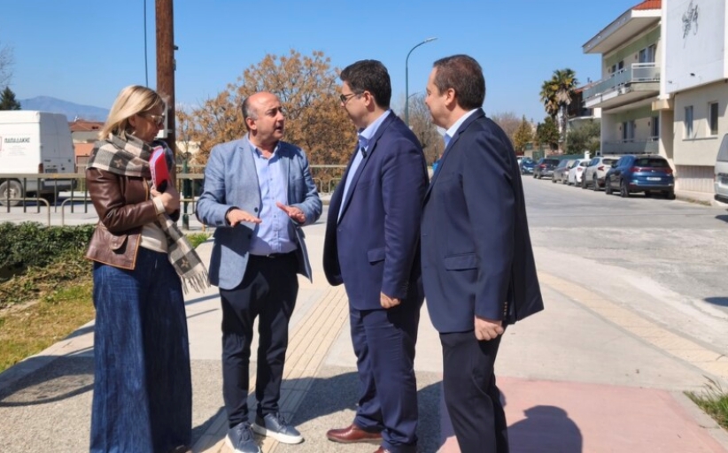 Σε έργα του Δήμου Τρικκαίων ύψους 15 εκ. € ο Υφυπουργός Θανάσης Κοντογεώργης
