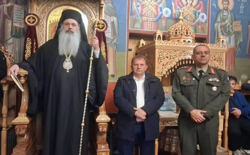 Στη Χρυσομηλιά ο Μητροπολίτης Σταγών και Μετεώρων κ.κ. Θεόκλητος