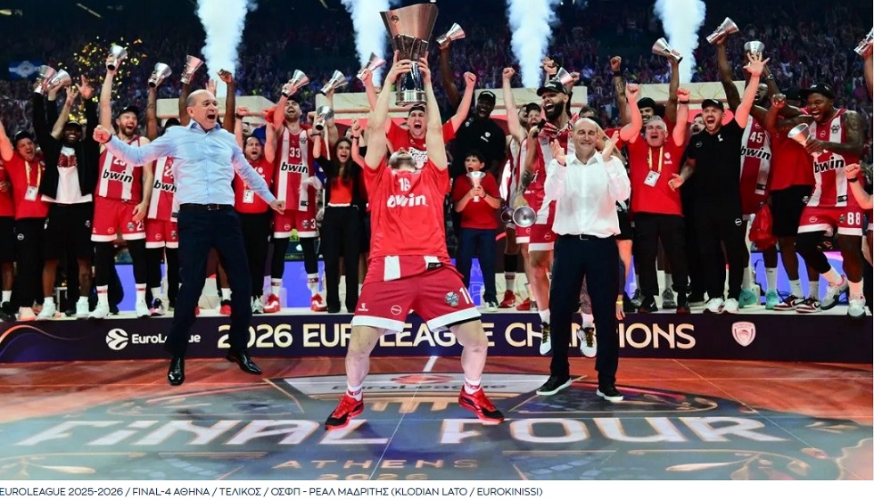 EuroLeague Final Four 2026: Στην κορυφή της Ευρώπης ο Ολυμπιακός...