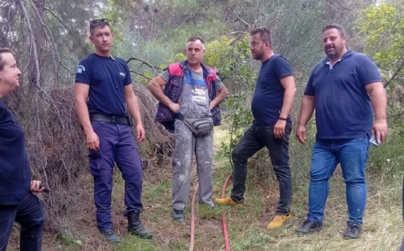 Άμεση επέμβαση για τη φωτιά στη Βασιλική Καλαμπάκας...