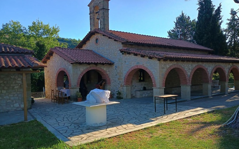 Η εορτή της Αναλήψεως και των Αγίων Κωνσταντίνου και  Ελένης στην Διάβα