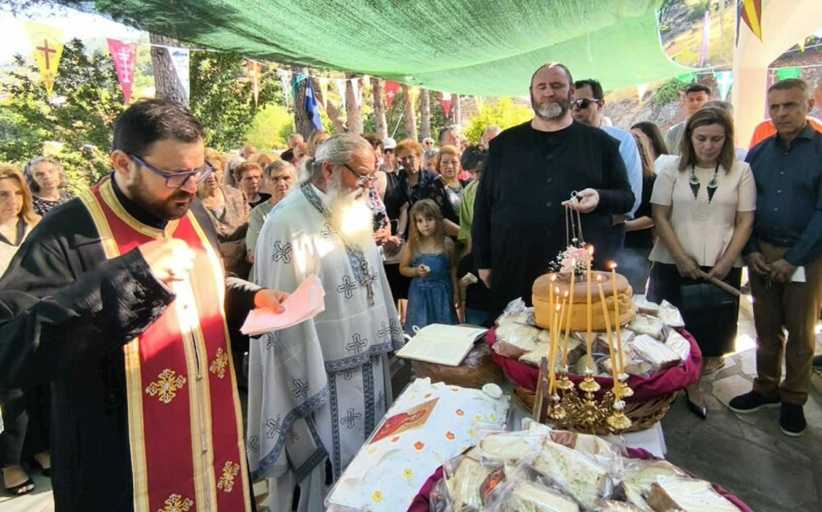 Λαμπρός ο εορτασμός της Αγίας Μαρίνας στην Πεύκη Καλαμπάκας