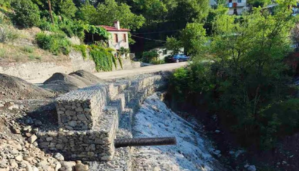 Στο στάδιο της ολοκλήρωσης από τον Δήμο Μετεώρων το έργο αποκατάστασης  των ζημιών από τη θεομηνία Daniel στο Μαλακάσι