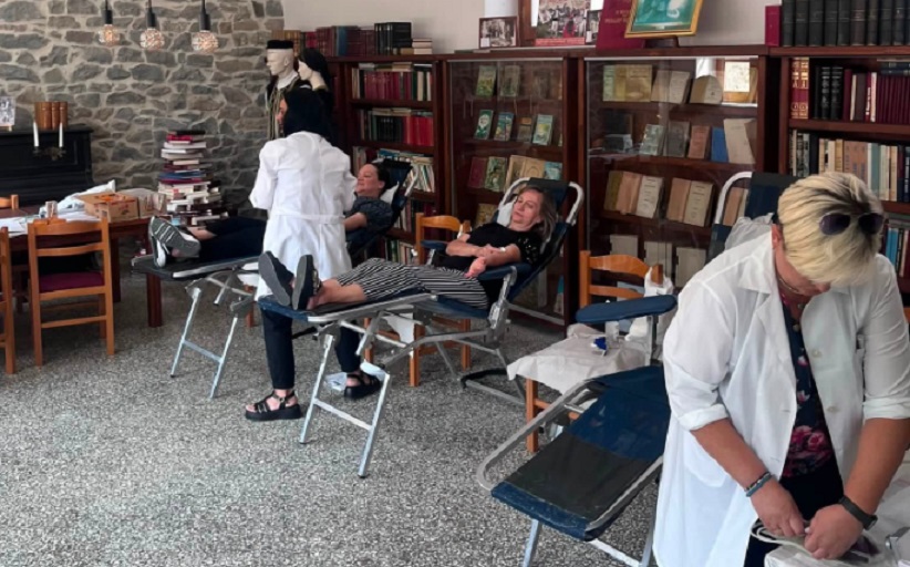 Η τράπεζα αίματος της Καστανιάς «γέμισε»...