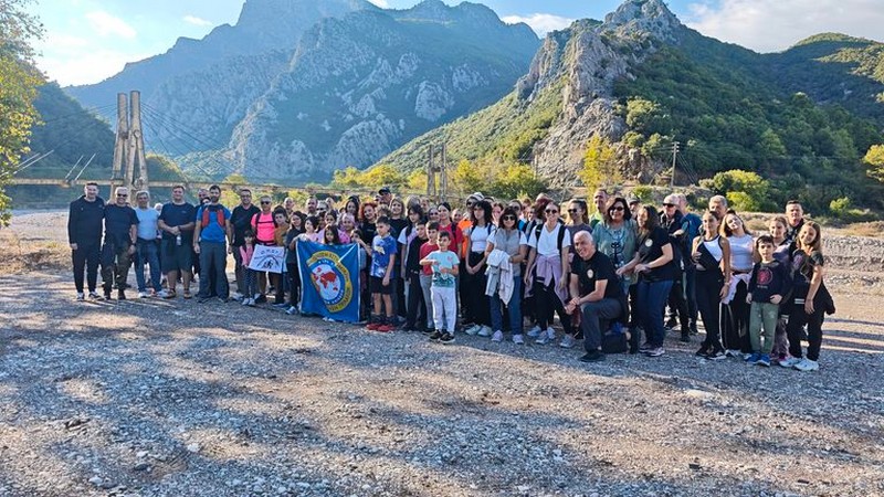 Πεζοπορία στη Βλαχόστρατα Πύλης διοργάνωσε η Τοπική Διοίκηση Τρικάλων της Διεθνούς Ενώσεως Αστυνομικών (I.P.A.).