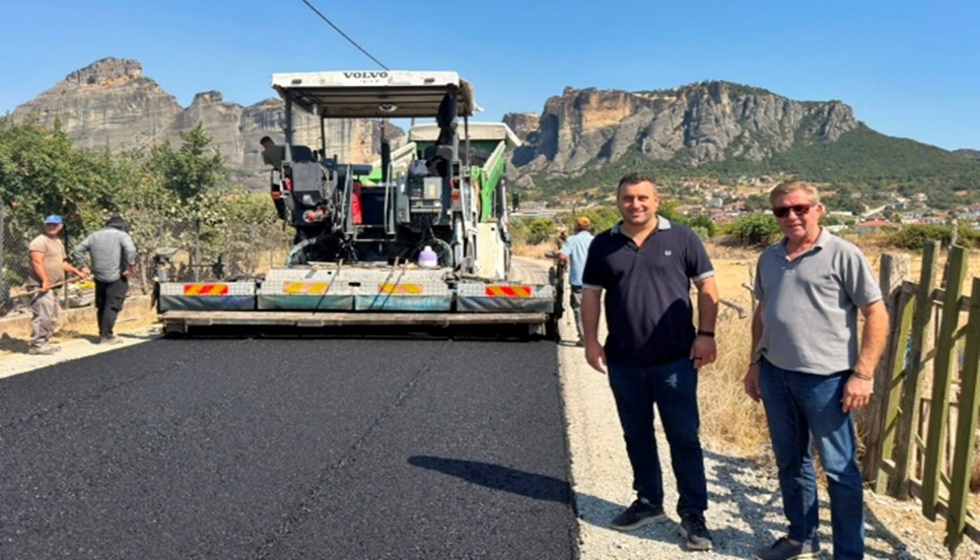 Ασφαλτοστρώθηκε ο δρόμος προς το Ισιδώρειο Γηροκομείο Καλαμπάκας