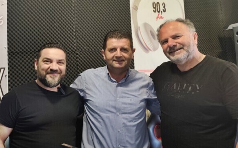 Ο Πρόεδρος του Συλλόγου Εκπαιδευτικών Πρωτοβάθμιας Εκπαίδευσης Καλαμπάκας, Γιώργος Ντίνος στον Meteorafm 90,3...