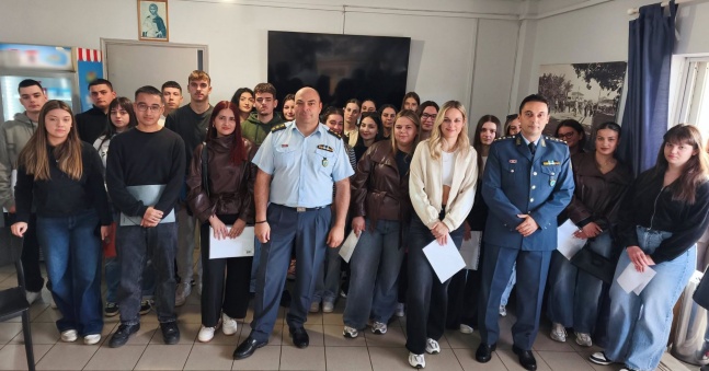 26 νέων δόκιμοι αστυφύλακες από το νομό Τρικάλων στις Σχολές Αστυφυλάκων... Επισκέφθηκαν τη Διεύθυνση Αστυνομίας Τρικάλων