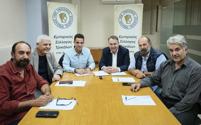 Νέος Πρόεδρος στο ΔΣ του Εμπορικού Τρικάλων ο κ. Χρήστος Κρητικός