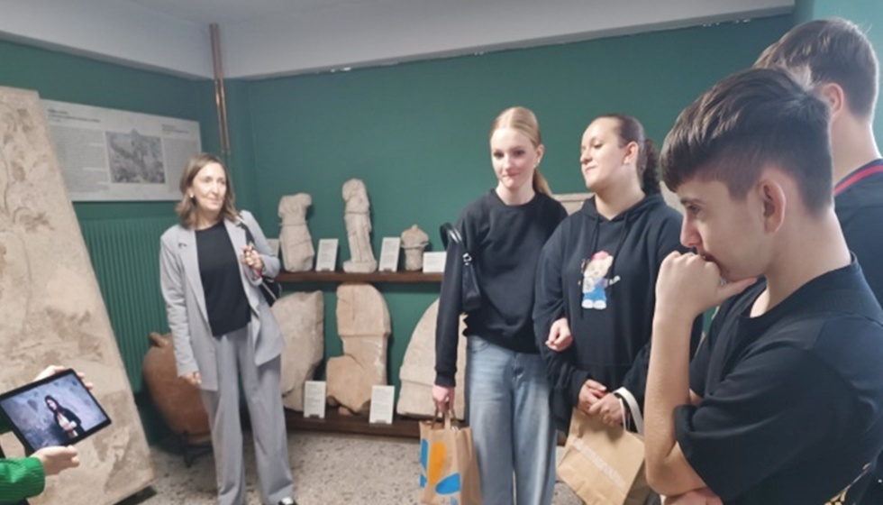 Μια ξεχωριστή εκπαιδευτική εμπειρία για τους μαθητές του Γυμνασίου Οξύνειας...
